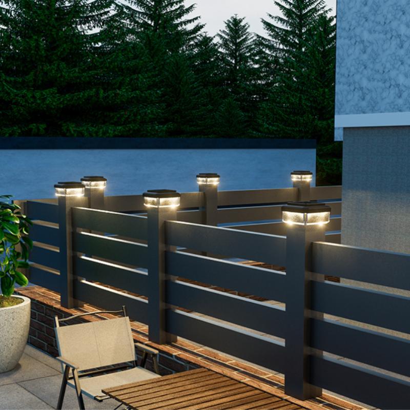 Solar LED Post Cap Light for O - Outdoor Lighting On Fence recension och pris