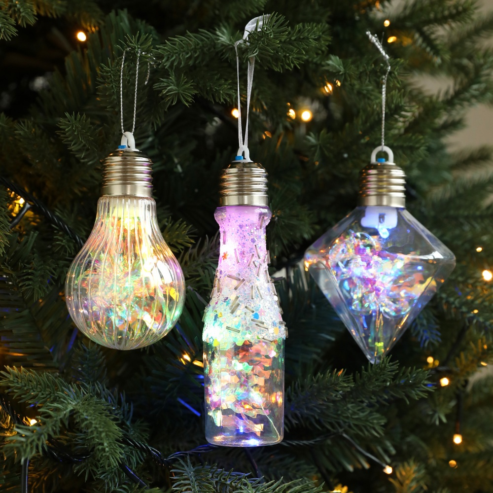 Christmas Decoration 2025 Ball - Outdoor Lighting On Trees recension och pris