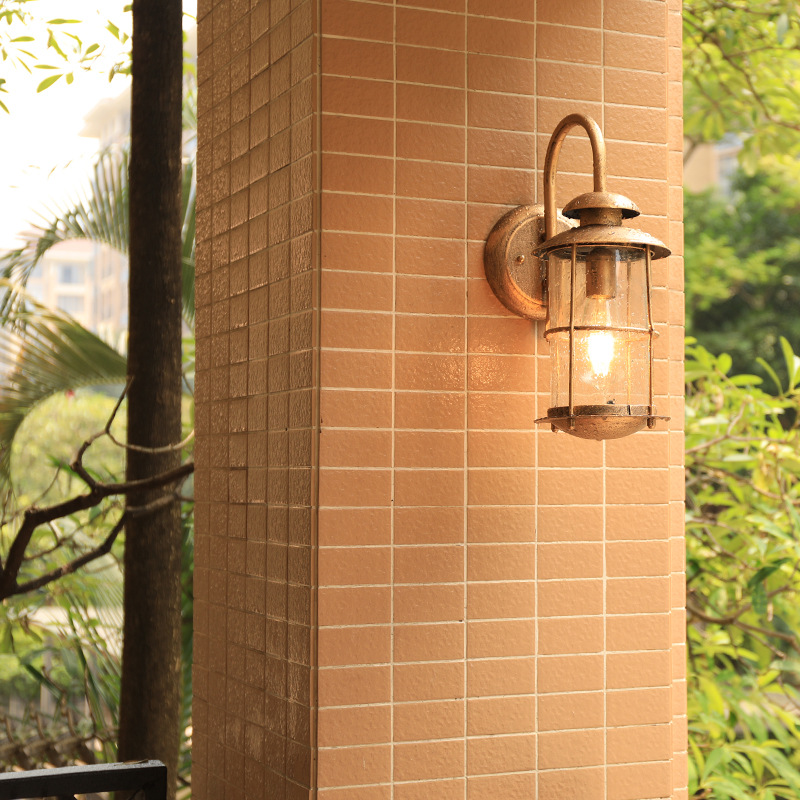 Vintage Wall Lamp E27 Bulb Sco - Outdoor Yard Lighting Fixtures recension och pris