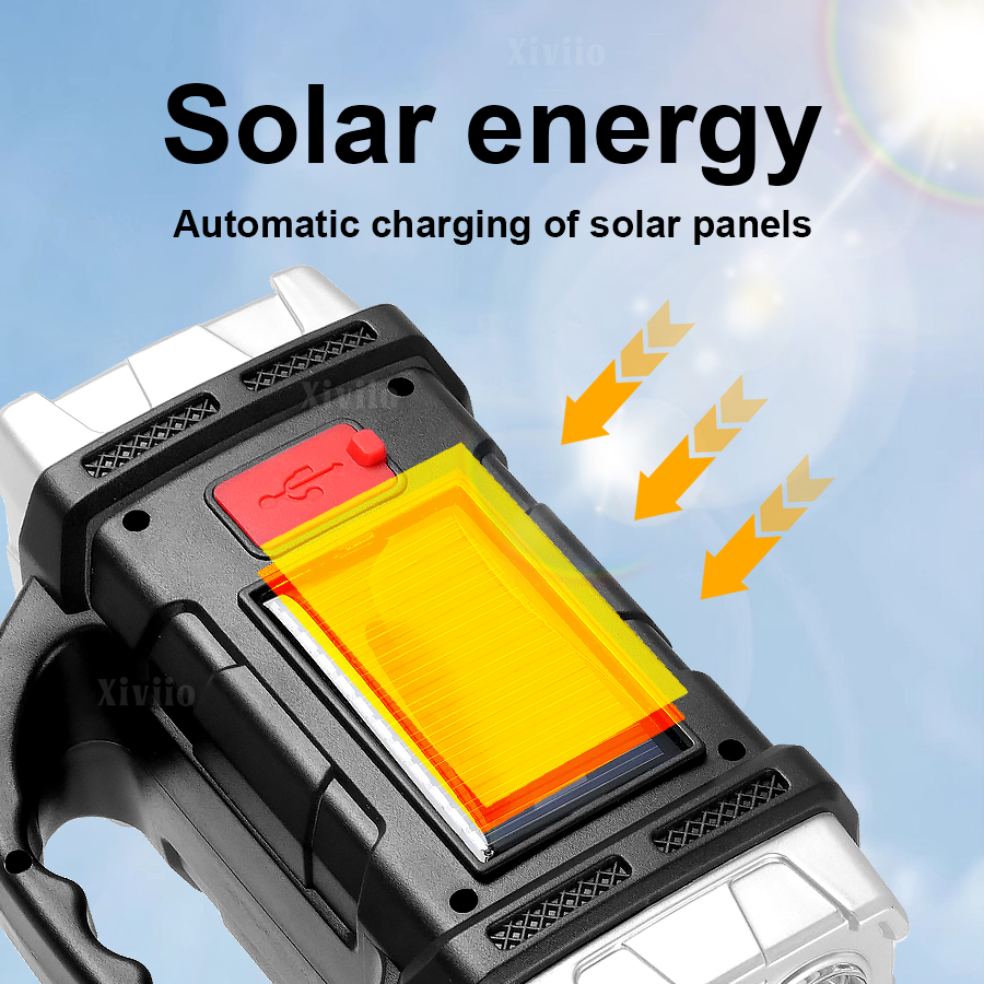New Upgrade High Power LED Sol - Outdoor Lighting Black recension och pris
