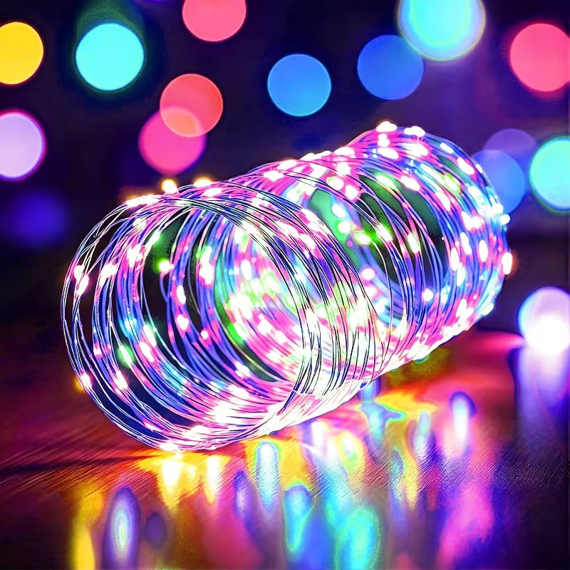 Solar Garden LED Fairy Lights  - Outdoor Lighting On Fence recension och pris