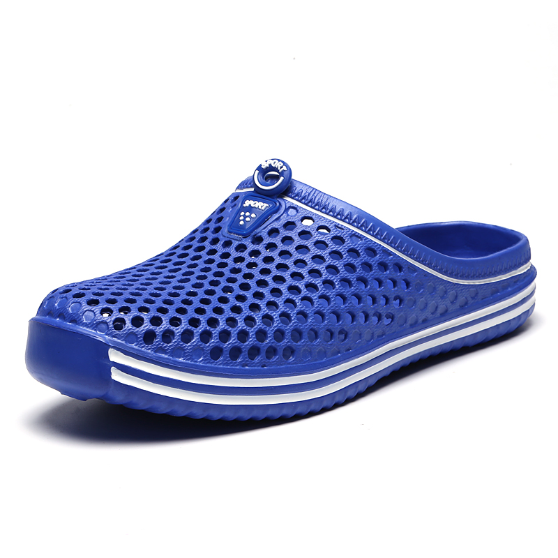 Summer Men Solid Color Sandals - Outdoor Lighting For Your Home recension och pris