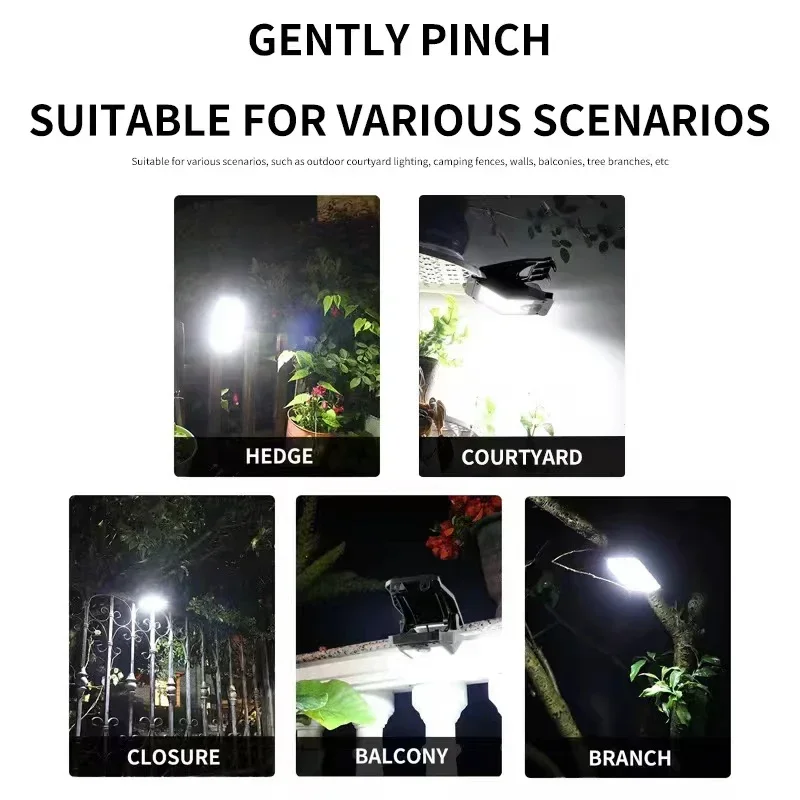 NEW 2/1Pcs Clip On Solar Light - Outdoor Lighting On Fence recension och pris