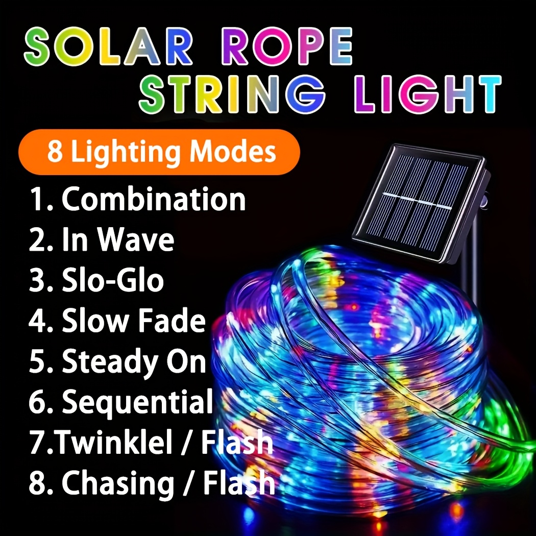 Outdoor Solar LED Fairy Lights - Outdoor Lighting For Front Of House recension och pris