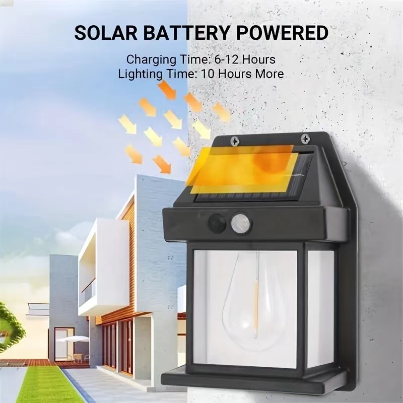Powerful Solar Wall Light Outd - Outdoor Lighting For Front Of House recension och pris