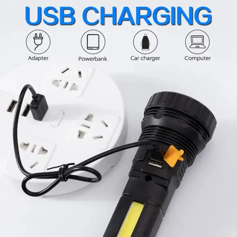 1PC Multi-function Solar LED F - Outdoor Lighting Black recension och pris