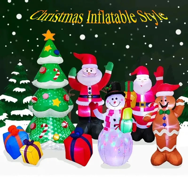 Christmas Inflatables Decorati - Xmas Outdoor Lighting Decorations recension och pris