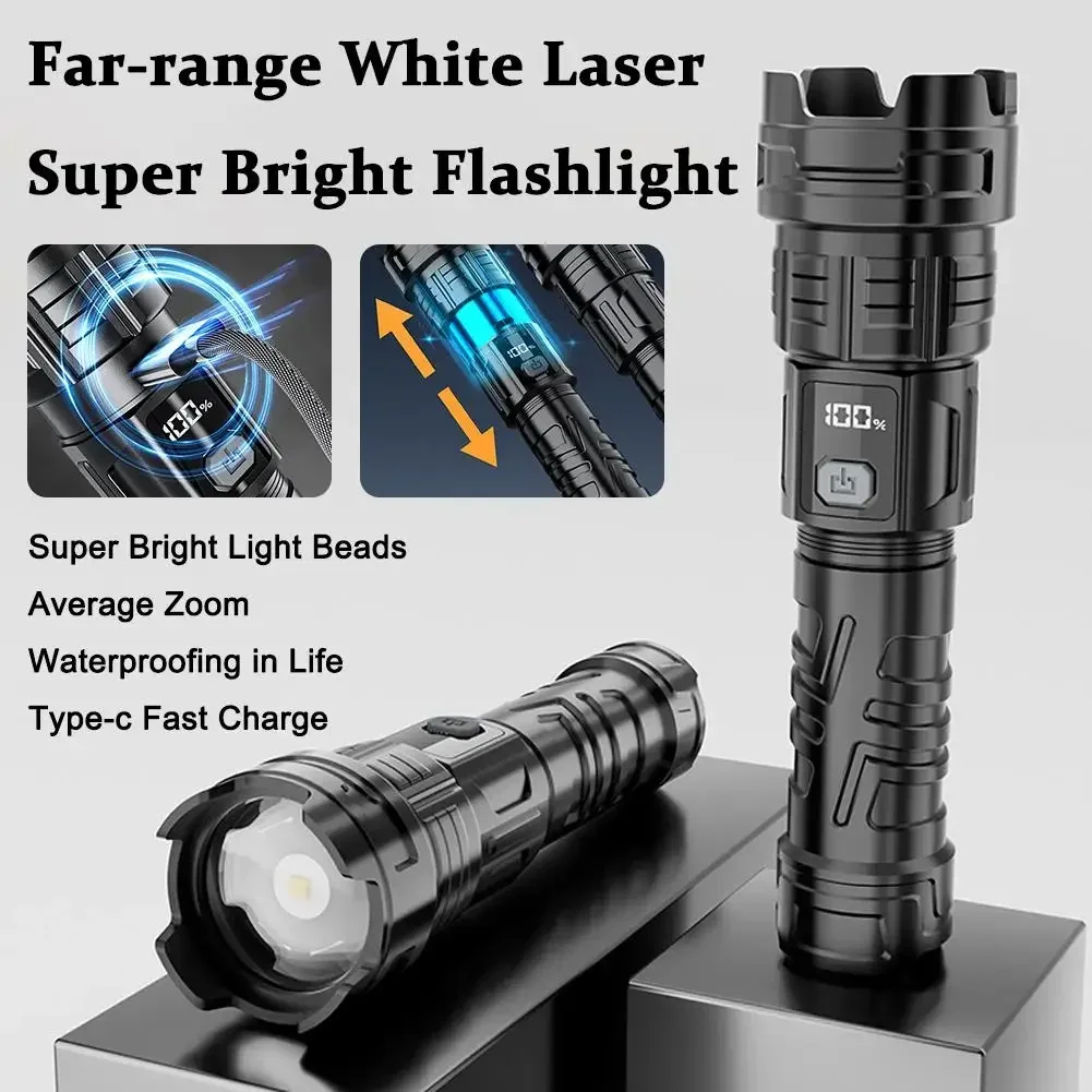 Super Bright LED Flashlight US - Outdoor Lighting Black recension och pris