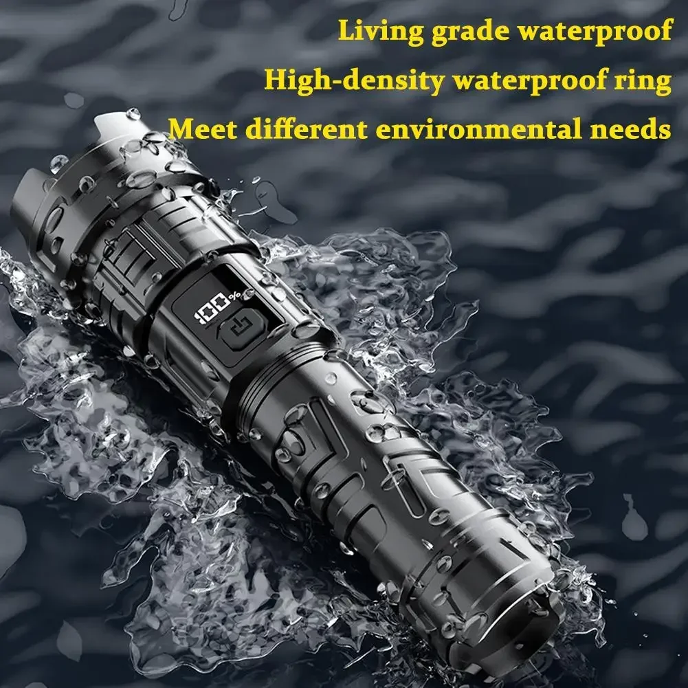 Super Bright LED Flashlight US - Outdoor Lighting Black recension och pris