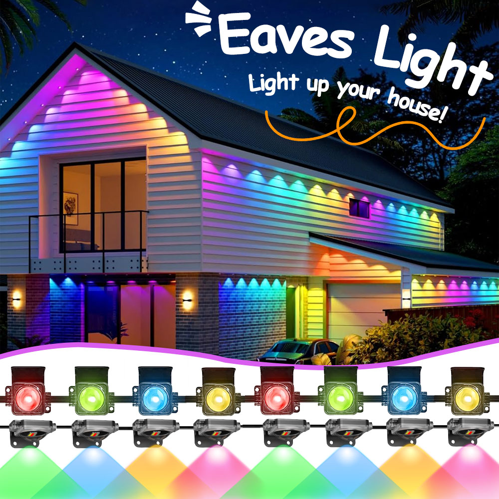Permanent Outdoor Eaves Lights - Outdoor Lighting Halloween recension och pris