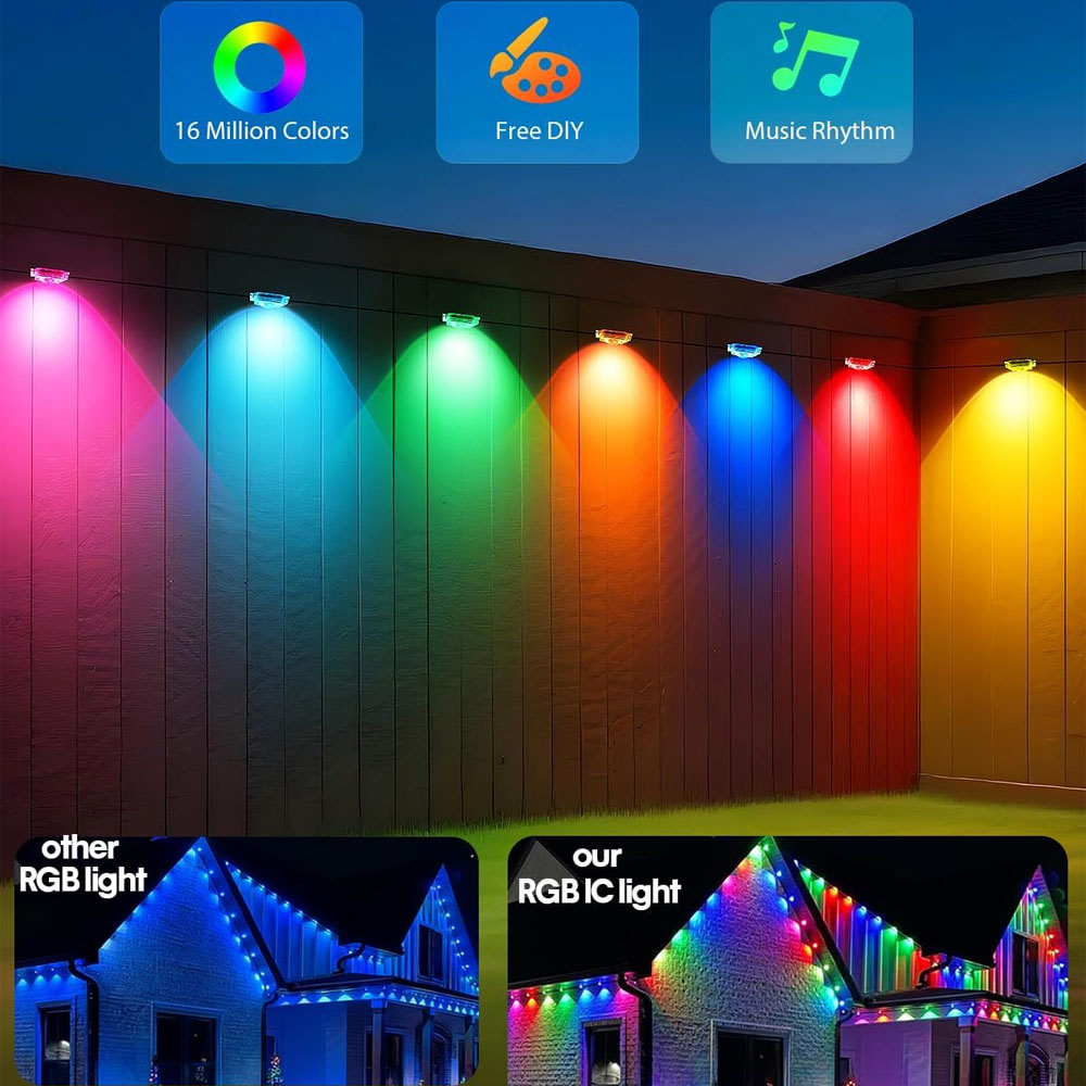 Permanent Outdoor Eaves Lights - Outdoor Lighting Halloween recension och pris