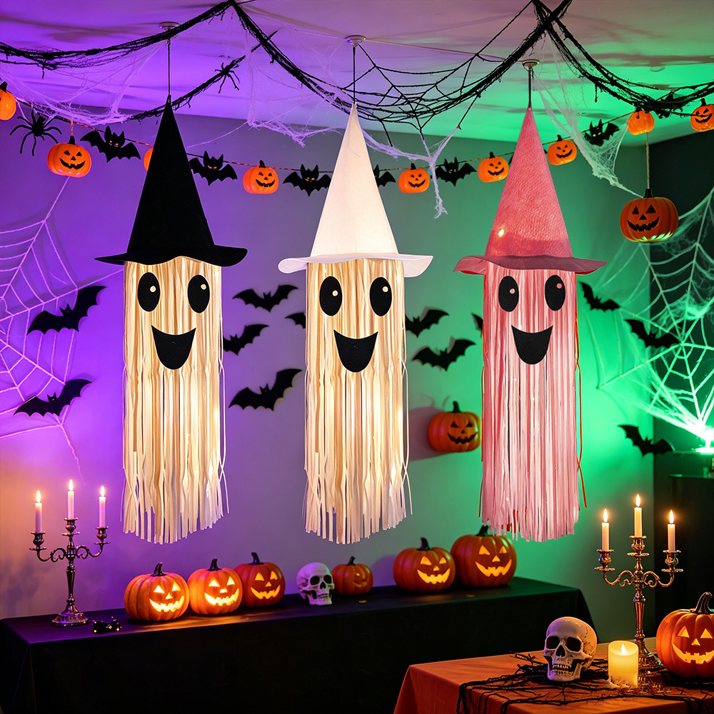 Halloween Glowing Witch Hat Gh - Outdoor Lighting Halloween recension och pris