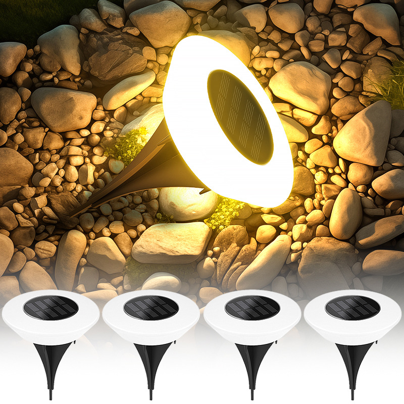 1/4 PCS Solar Ground Lights, C - Landscape Spike Light recension och pris
